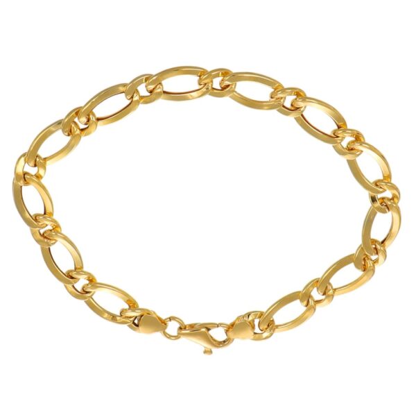 BRACCIALE ORO GIALLO UNO PIU UNO