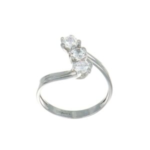 ANELLO ORO BIANCO TRILOGY