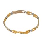 BRACCIALE TRE ORI FASCETTE SEMI RIGIDO