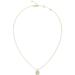 Collana acciaio dorata guess