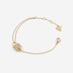 Bracciale acciaio mini lucchetto con zirconi guess