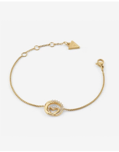 Bracciale acciaio con cuore guess