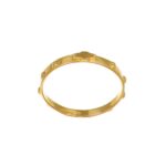 ANELLO ORO GIALLO ROSARIO