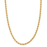 COLLANA ORO GIALLO TORCION