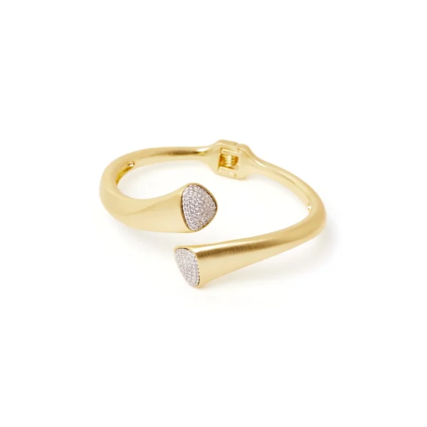 Bracciale semirigido con terminali di zirconi Sodini