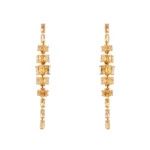 Orecchini filo e anellini Sodini