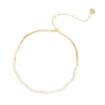 Collana girocollo serpentina e zirconi Sodini