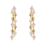 Orecchini lunghi doppio filo Sodini