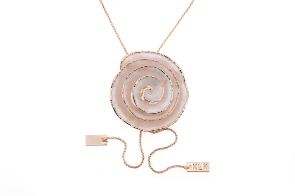 COLLANA CATENA SALISCENDI ZAMA ROSELLINA LUNGA KLK