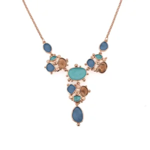 Collana catena corta y zama multi formine