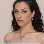 Collana catena corta y zama multi formine