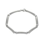 BRACCIALE ORO BIANCO FASCIETTE