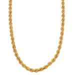 COLLANA ORO GIALLO TORCION