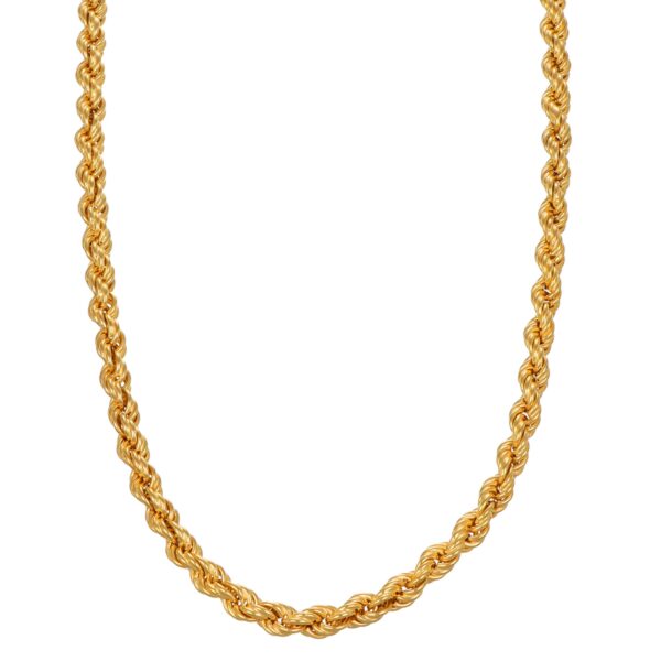 COLLANA ORO GIALLO TORCION