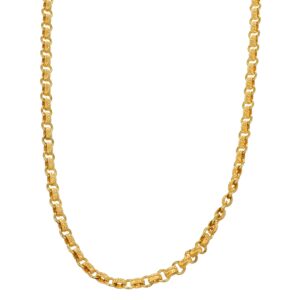 COLLANA ORO GIALLO LUC LAV ZANCAN CON LUCCHETTO E CHIAVE