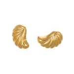 ORECCHINI ORO GIALLO CONCHIGLIA