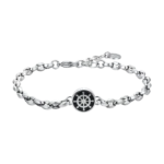 Luca Barra bracciale catena con timone
