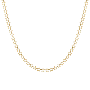 Luca Barra collana con stelle dorato