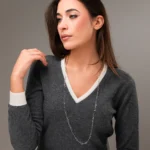 Luca Barra collana con cuori 90cm