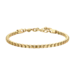 Luca Barra bracciale catena colore dorato