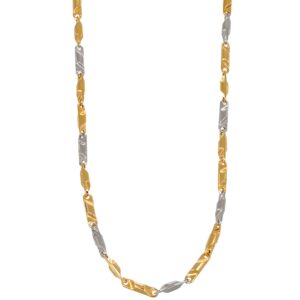 COLLANA DUE ORI EURO 90