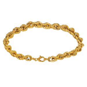 BRACCIALE ORO GIALLO TORCION