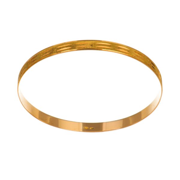 BRACCIALE ORO GIALLO RIGIDO LUC SAT