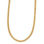 COLLANA ORO GIALLO FUNE