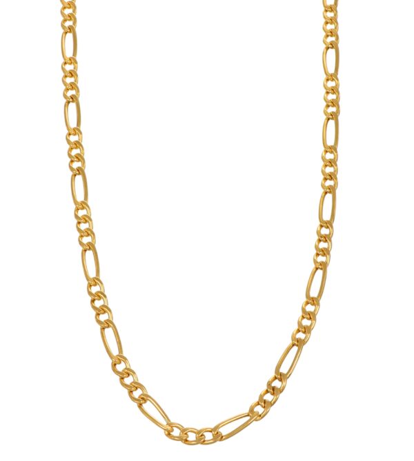 COLLANA ORO GIALLO 3+1