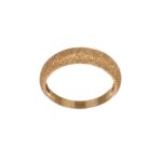 ANELLO ORO ROSA FASCIA SATINATA