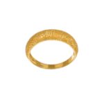 ANELLO ORO GIALLO FASCIA SATINATA