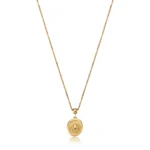 S'Agapõ collana coda di topo con pendente sole da 45 cm