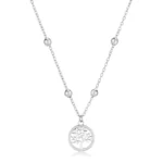 S'Agapõ collana a catena con albero della vita da 45 cm