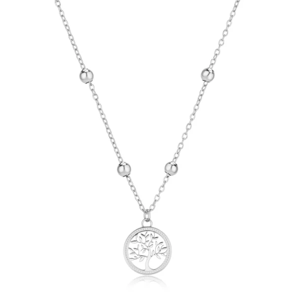 S'Agapõ collana a catena con albero della vita da 45 cm