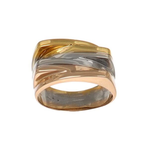 ANELLO TRE ORI FASCIA