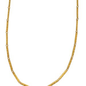 COLLANA ORO GIALLO FASCETTE