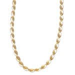 COLLANA ORO GIALLO OVALI