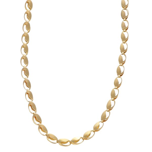 COLLANA ORO GIALLO OVALI