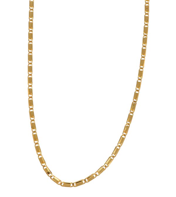 COLLANA ORO GIALLO FASCETTINE