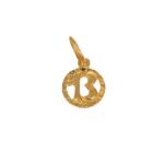 CIONDOLO ORO GIALLO 13