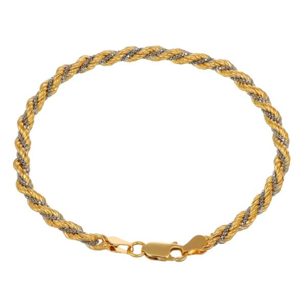BRACCIALE DUE ORI TORCION