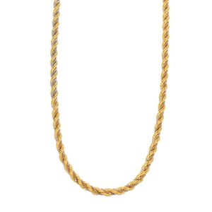 COLLANA DUE ORI TORCION