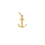 CIONDOLO ORO GIALLO ANCORA PICCOLA