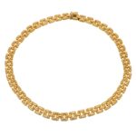 COLLANA ORO GIALLO SEMIRIGIDA