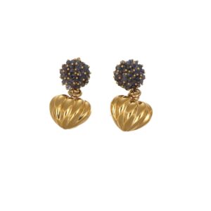 ORECCHINI ORO GIALLO CON ZIRCONI