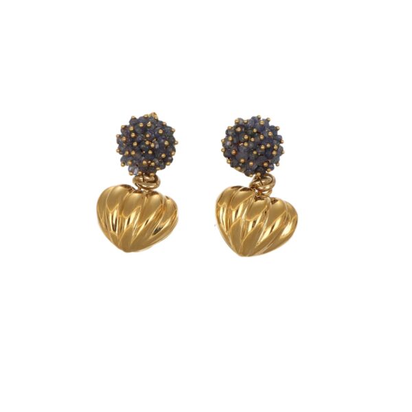 ORECCHINI ORO GIALLO CON ZIRCONI