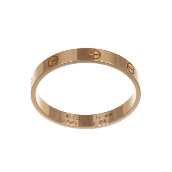 ANELLO ORO ROSA FEDE CARTIER