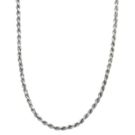 COLLANA ORO  BIANCO TORCION