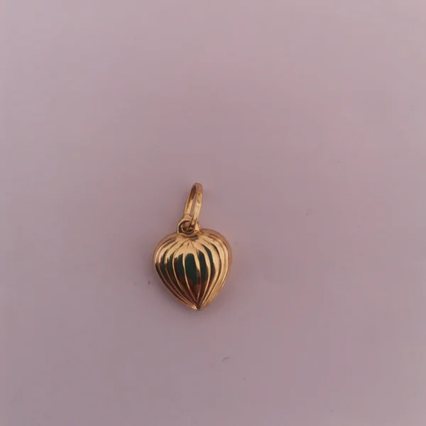 Ciondolo oro giallo cuore