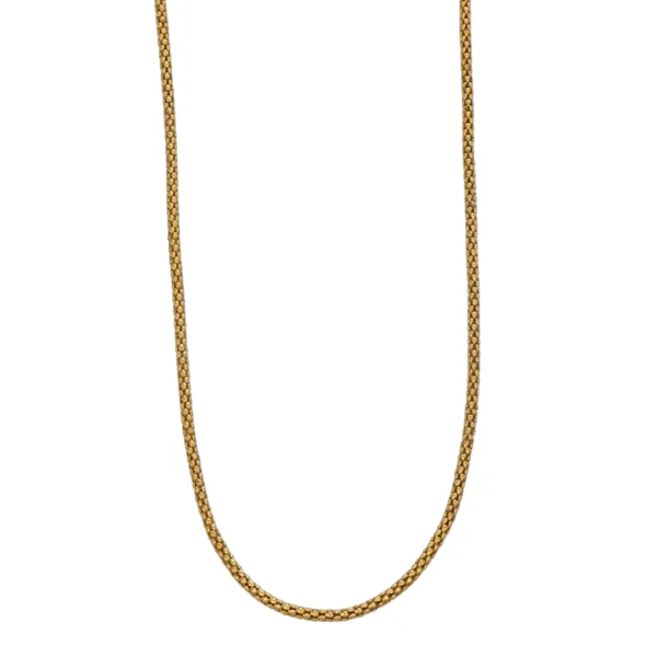 COLLANA ORO GIALLO FUNE